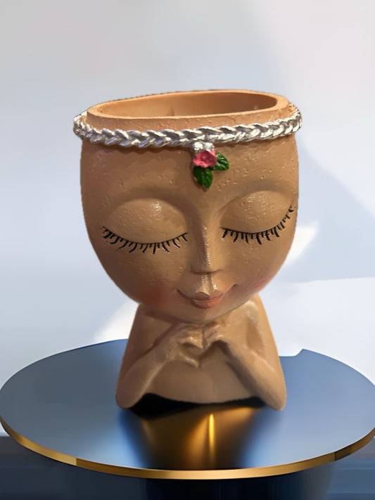 Ebony Embrace: The Heartfelt Garden Goddess