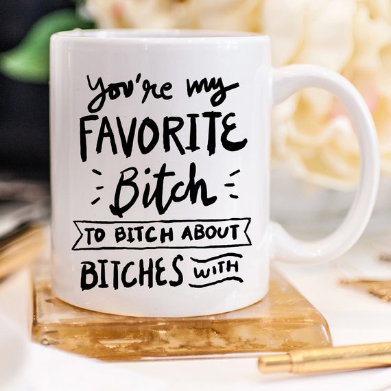 BFFs Funny Mug - You're My Favorite Bitch To Bitch