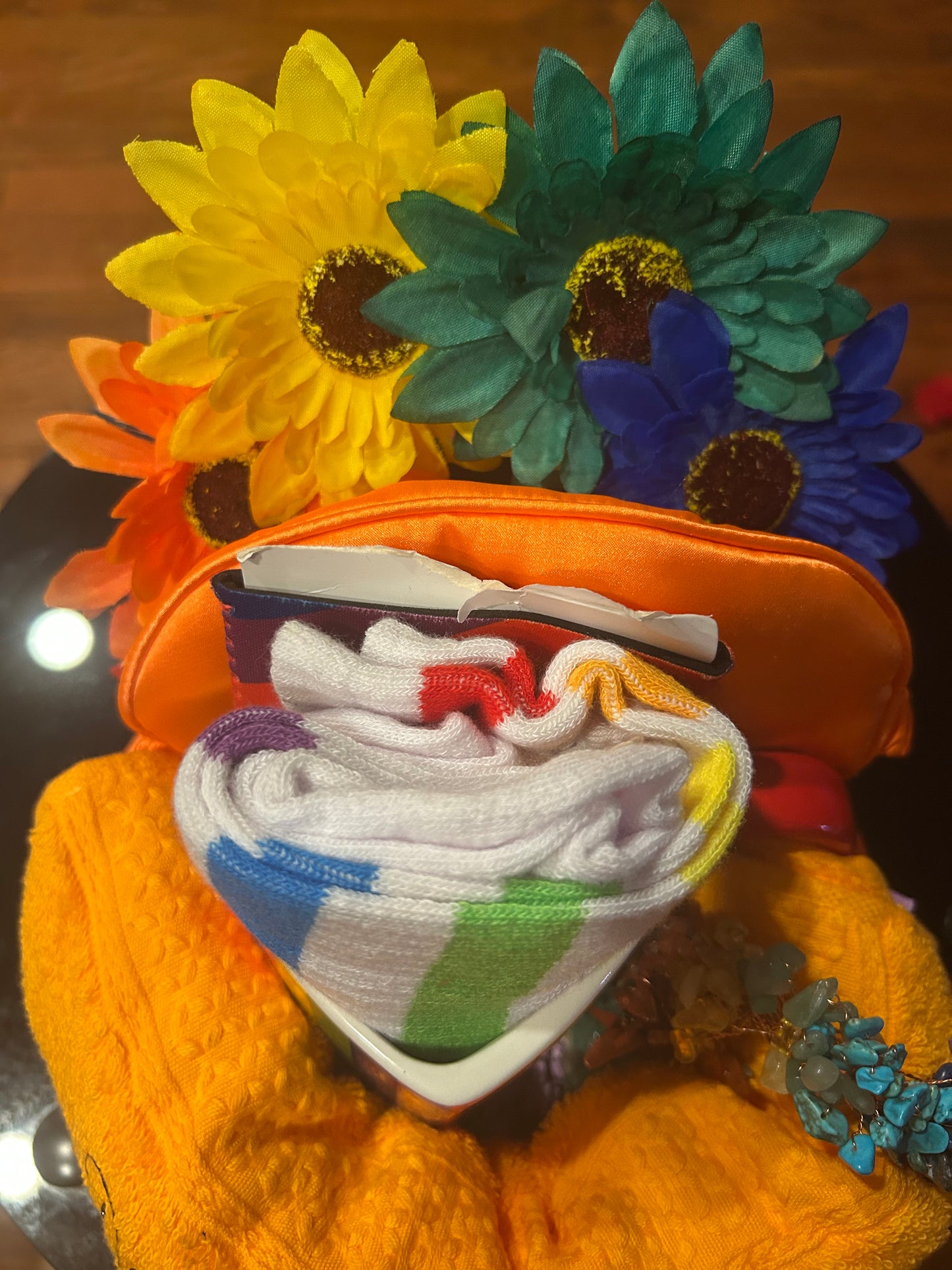 Rainbow Radiance Gift Basket