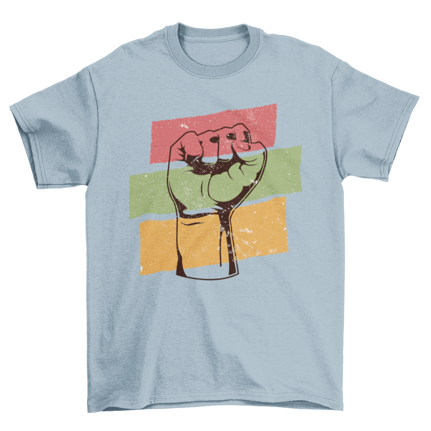 Black history fist t-shirt