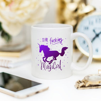 I'm F*cking Magical Unicorn Mug, Unicorn Mug,