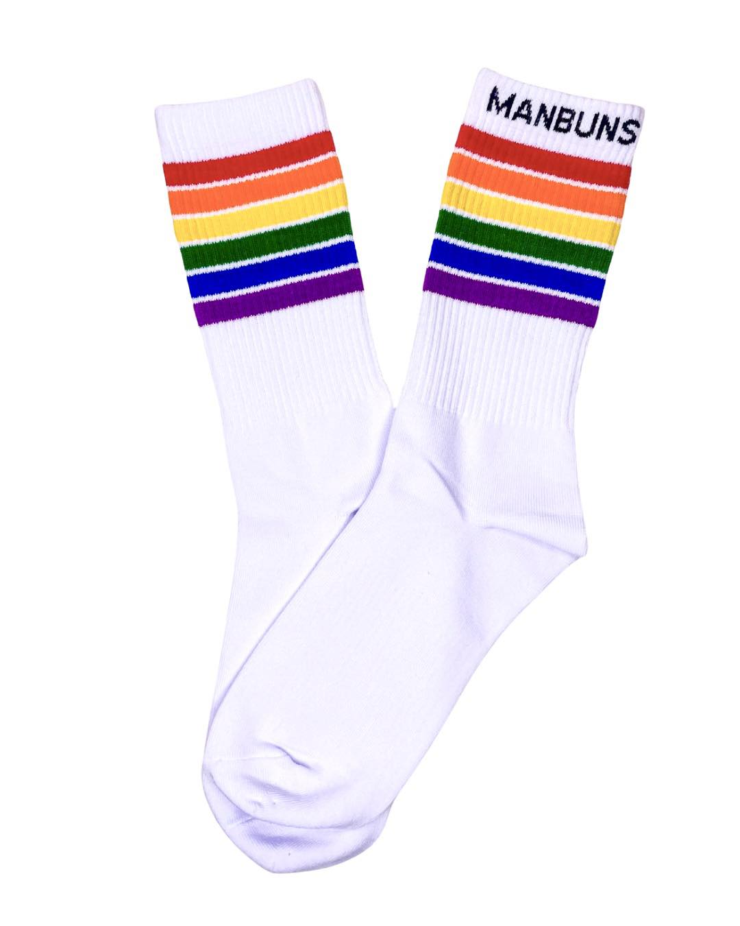 Pride Stripes LGBTQ Festival Unisex Crew Socks