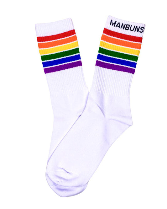 Pride Stripes LGBTQ Festival Unisex Crew Socks